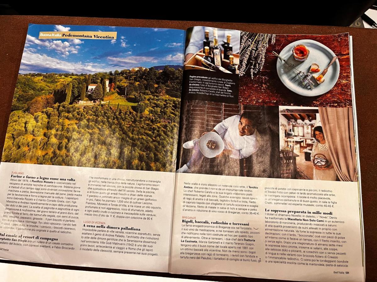 Borghetto San Biagio Relais Agriturismo Thiene Eksteriør bilde